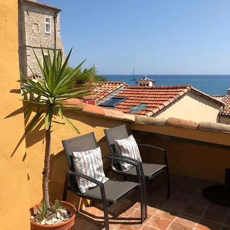 Old Antibes Home Roof Terrace And Sea Views * Antibes